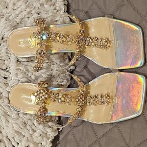 Sheln Rhinestone Heels